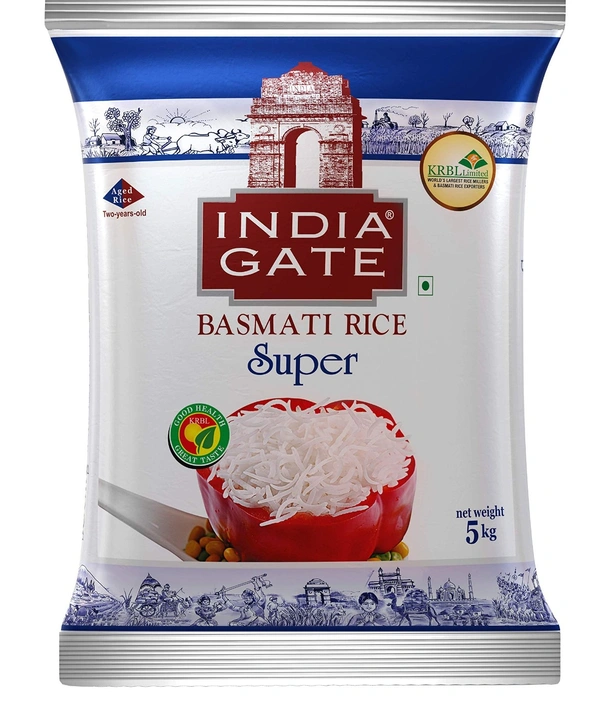 India Gate Super Basmati Rice - 1kg