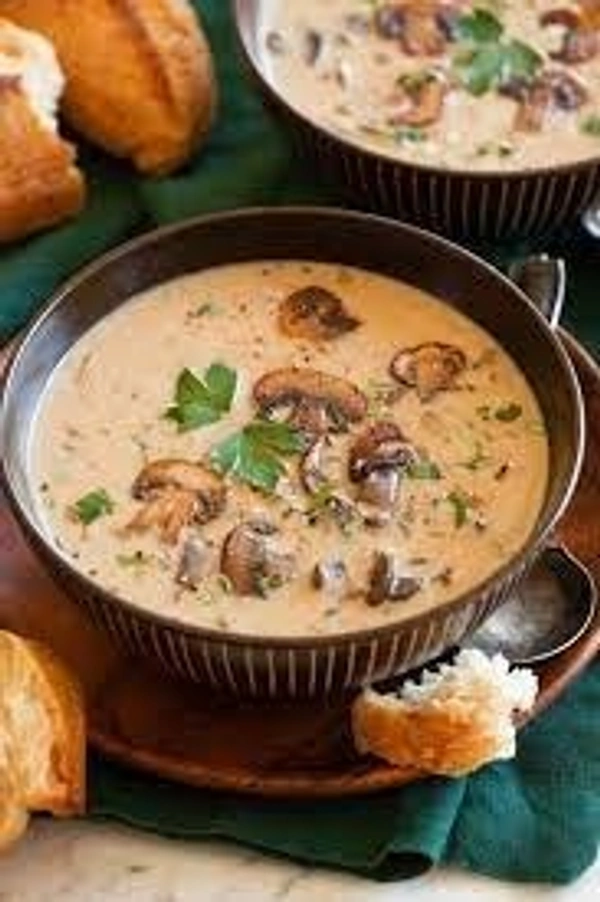 Cream Of Mushroom Soup  - SHE