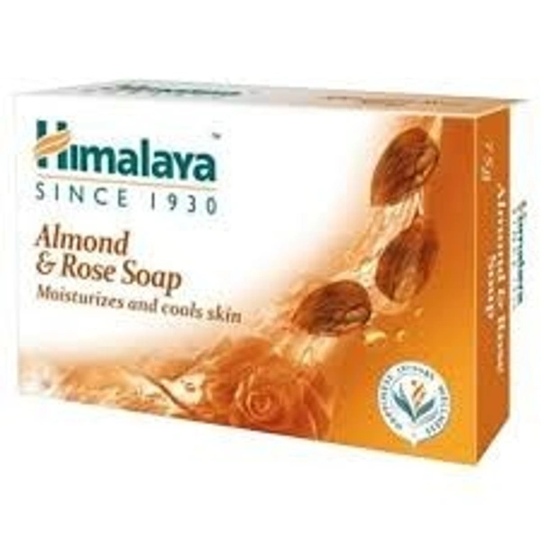 HIMALAYA ALMOND&ROSE SOAP - 75GM