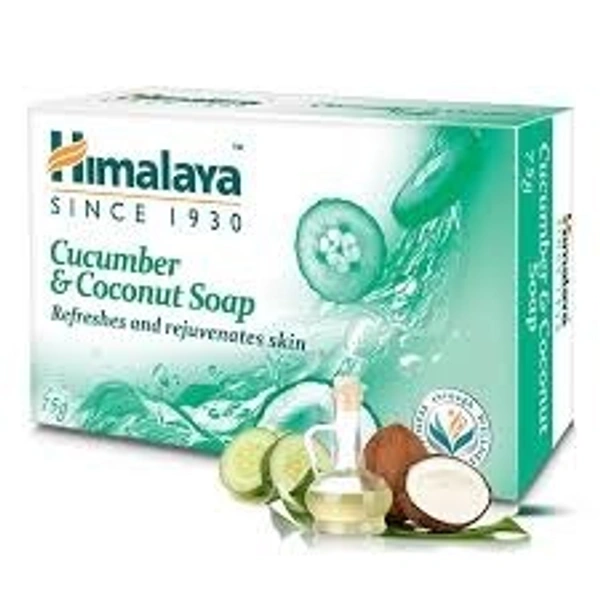 Himalaya cucumber&coconut soap - 125gm