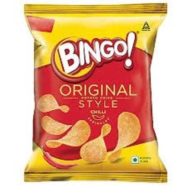 Bingo potato chips chilli - 45gm