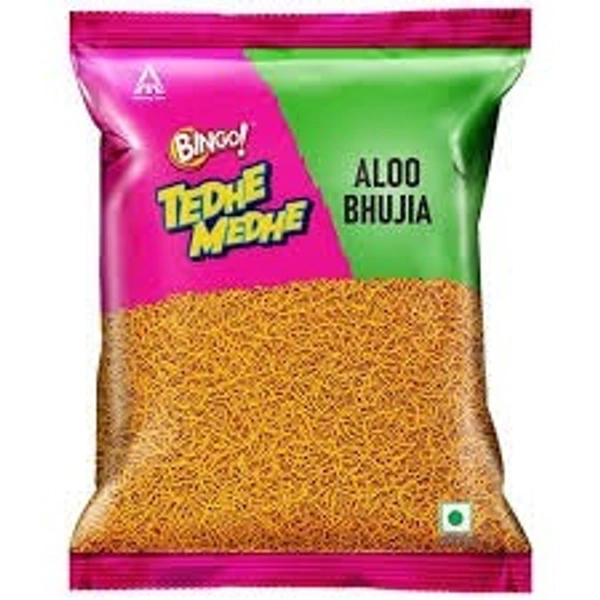 Bingo tedhemedhe aloo bhujia Rs 5/12