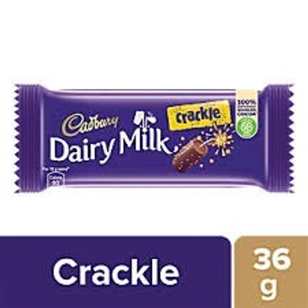 Cadbury daily milk crackle - 36gm