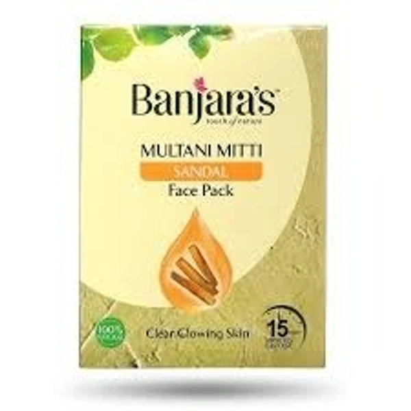 Banjaras Multani mitti sandal - 100 gm