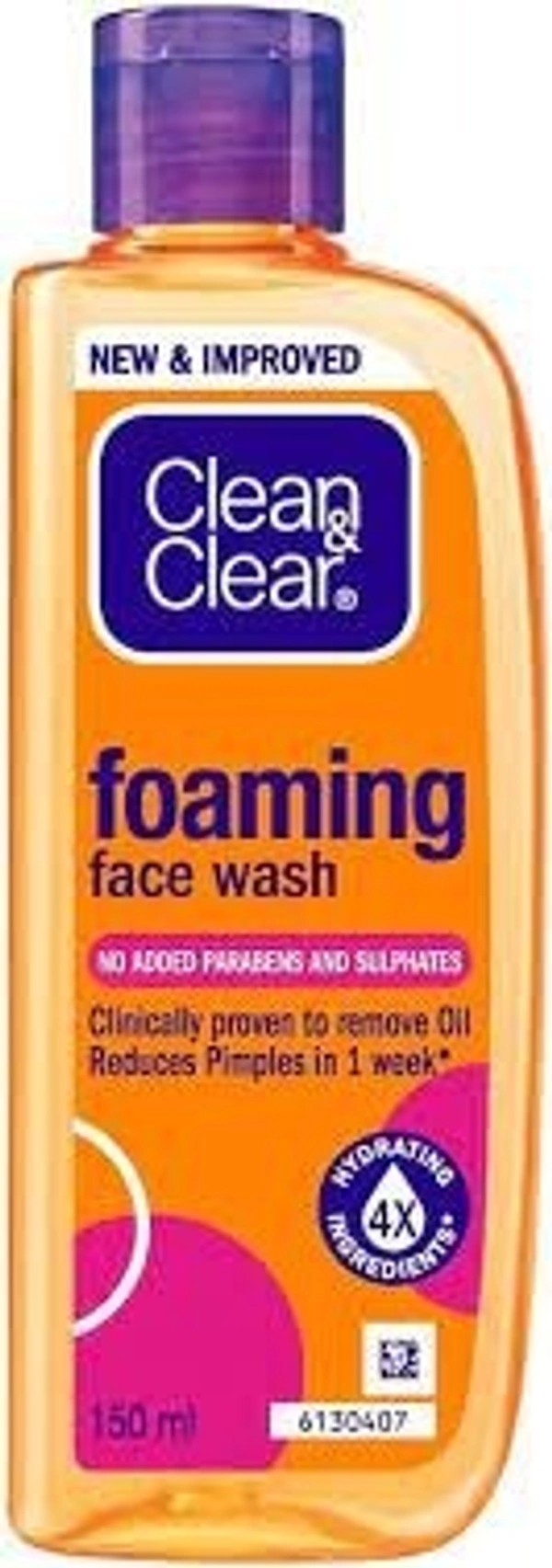 Clean&Clear Foming Face Wash  - 100ml