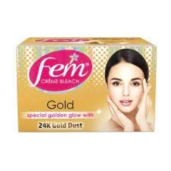 Fem Cream Bleach Gold  - 8g