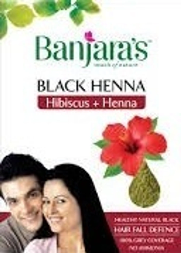 Banjara s Black Henna Hibiscus+Henna  - 10g*2n