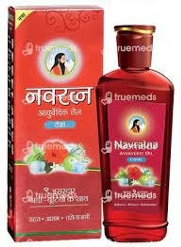 NAvaratna Ayurvedic Oil Cool  - 200ml