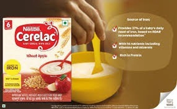 Nestle Cerelac Wheat Apple - 300g