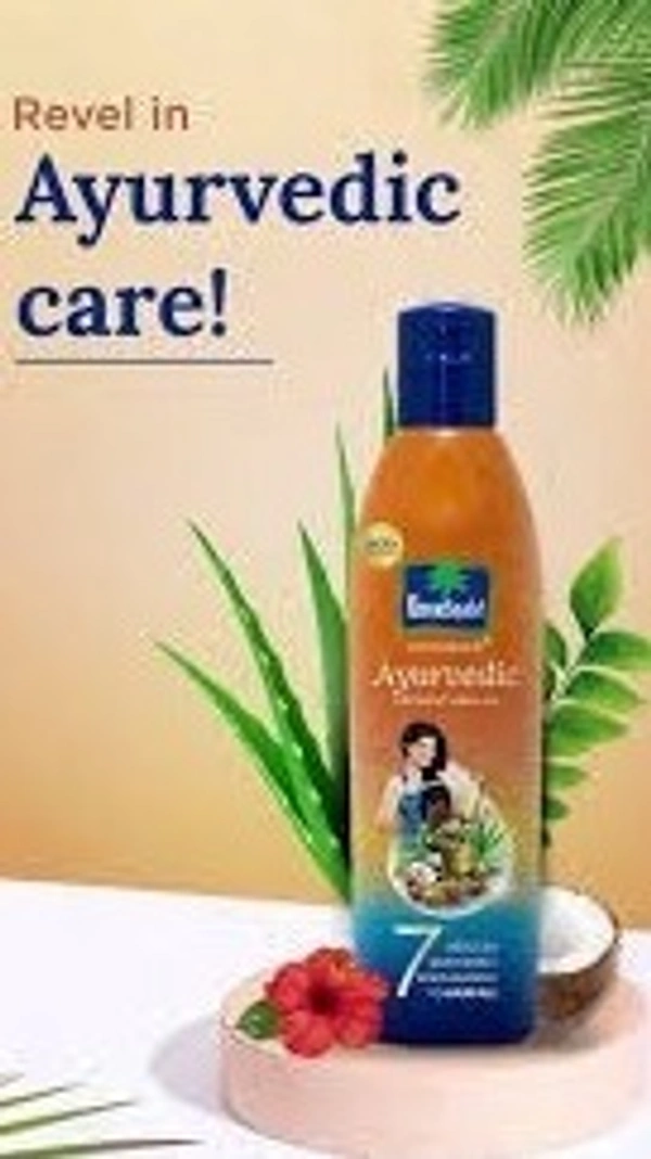 Parachute Ayurvedic Coconut Hair oil  - 180ml