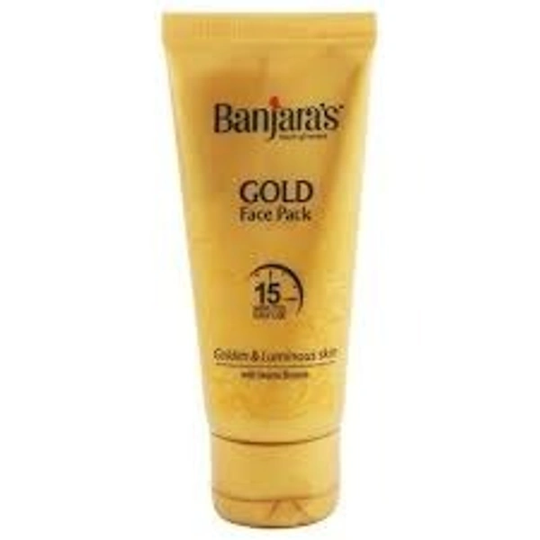 Banjaras Gold Face Pack  - 50g