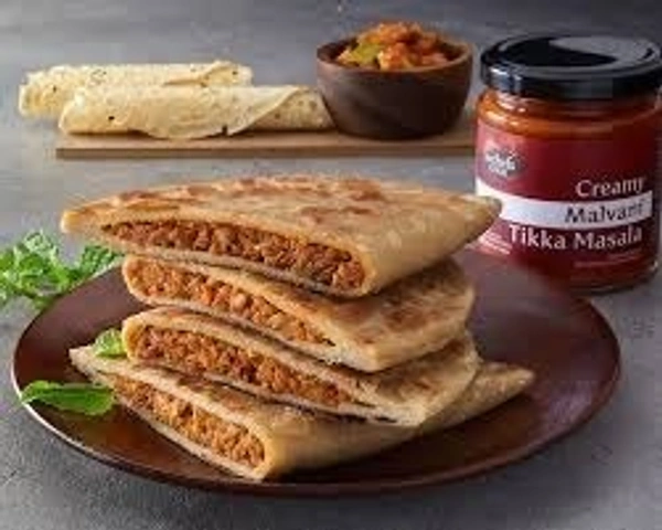 Mutton kheema paratha - she