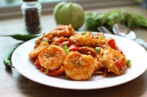 Prawns Chilli  - she