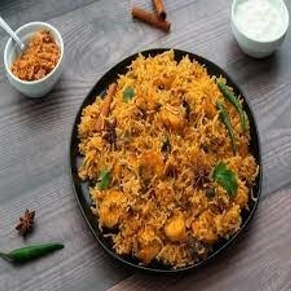 Prawns Family Biryani  - TAJ