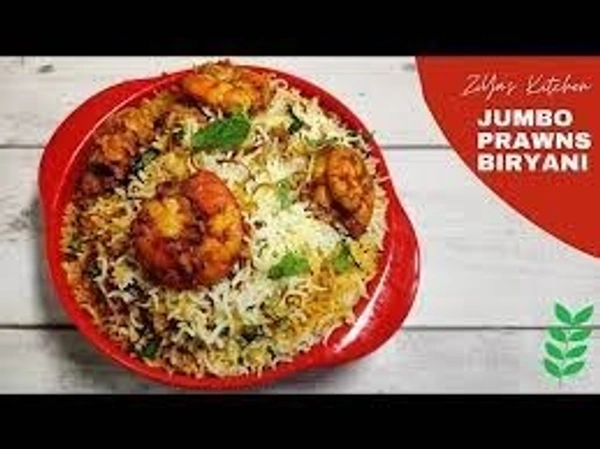 Prawns Jumbo Biryani  - TAJ