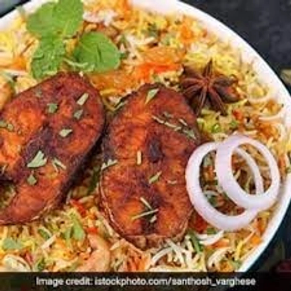 Spl Fish Family Biryani  - TAJ