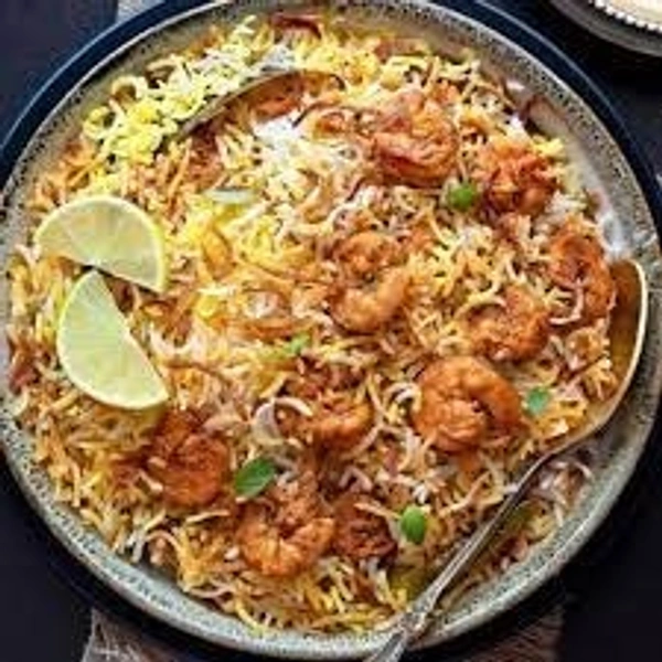 Spl prawns Biryani  - TAJ\