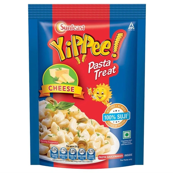 Sunfest Yippeei Cheese Pasta Treat - 65g