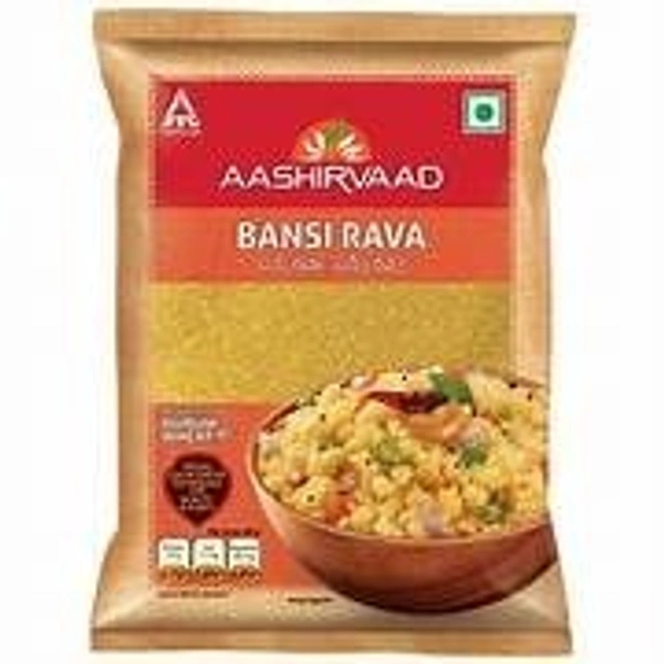 AAshirwad Bansi Rava - 500gm