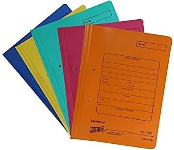 Cobra Spring File, File folders for Office, Schools, Colleges and Home Documents,Office Files  | Royal Stationers Best Quality Guarantee
