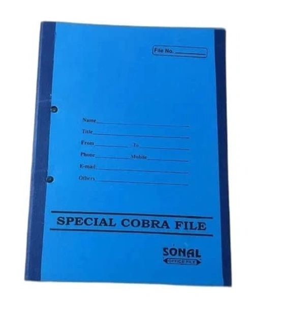 special cobra file Heavy Spring Clip Inside for Home, School and Office Use  | Royal Stationers Best Quality Guarantee