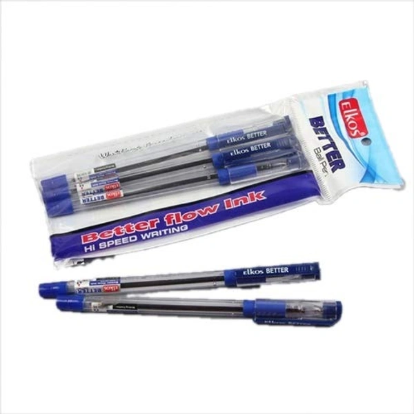 Elkos Better Ball Pen pak pf 5 | Royal Stationers Best Quality Guarantee