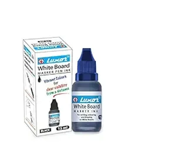 Luxor white board marker ink 15 ml-blue | Royal Stationers Best Quality Guarantee