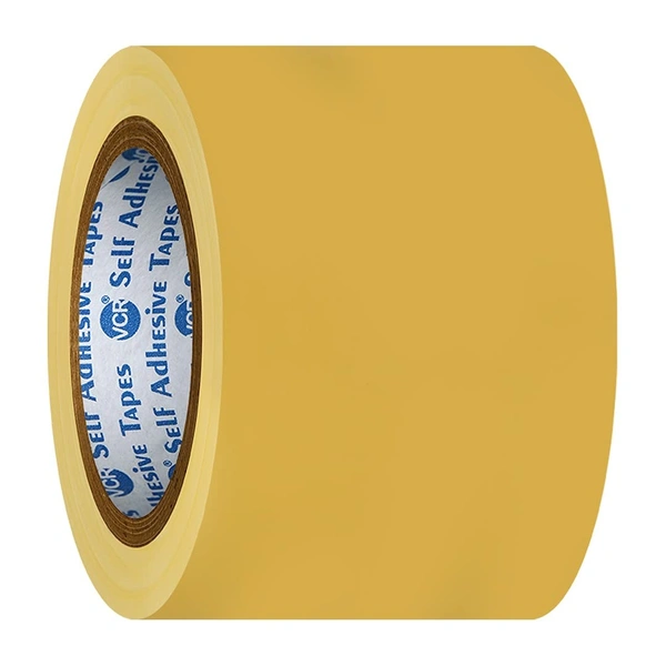 Floor Marking Tape Yellow 3 Inch/72 Mmx 20Metres - 10 Colours Available - (Pack Of 1)  | Royal Stationers Best Quality Guarantee