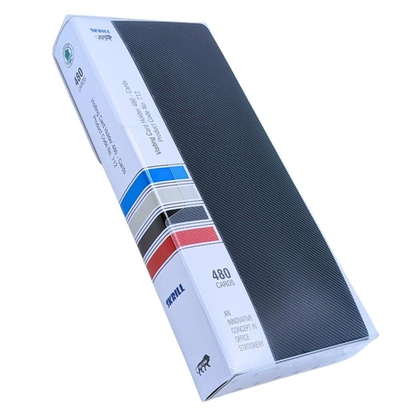 Business Card Holder 240 Pocket Debit/Credit/Visiting/Business Name Id Card Holder Organizer File for office and many purposes (240) | Royal Stationers Best Quality Guarantee