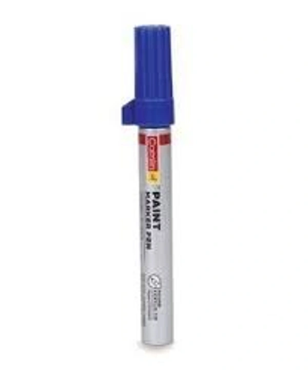 camlin paint  marker with extra tip free  pack of 10 -blue | Royal Stationers Best Quality Guarantee