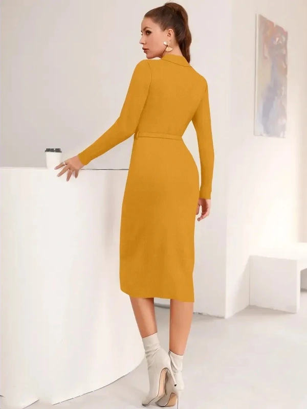 Stylish Lycra Dress For Women - M