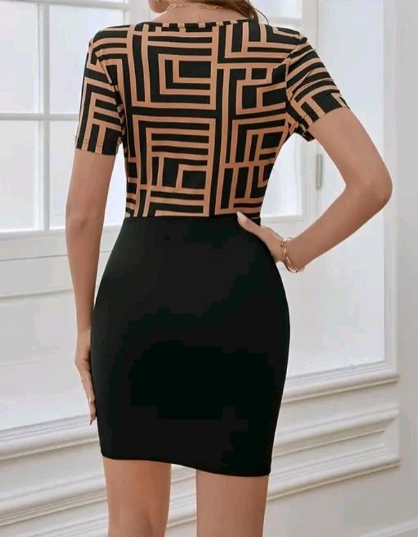 Fancy One Piece Dress For Women  - XL