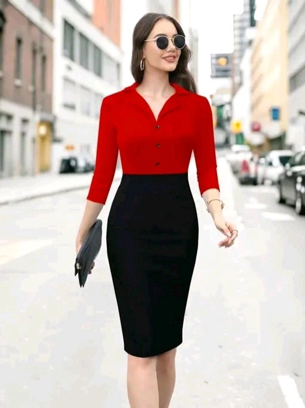 New Fancy Bodycon Dress  - XS