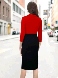 New Fancy Bodycon Dress  - XS