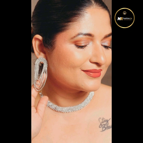 Luxury Diamond Necklace Set