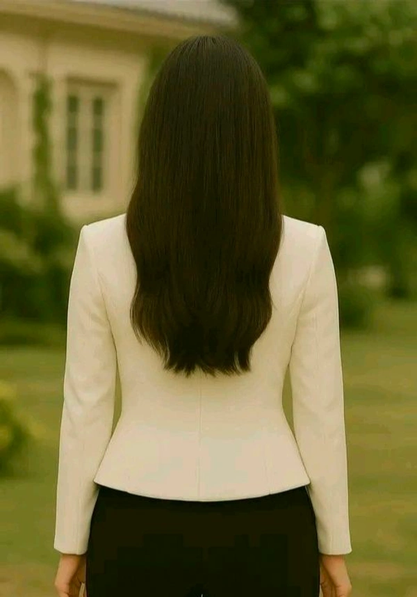 Womens Blazer | Double Breasted Slim Fit| Premium Fabric - L