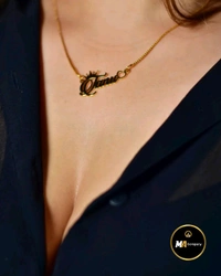 Customized / Personalized Your Name Necklace Gold Plated Premium Quality