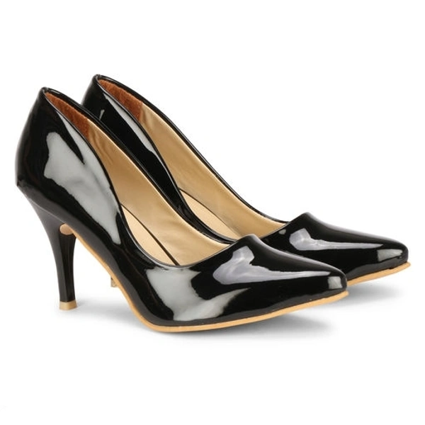BigBird Women Black Heels - 3