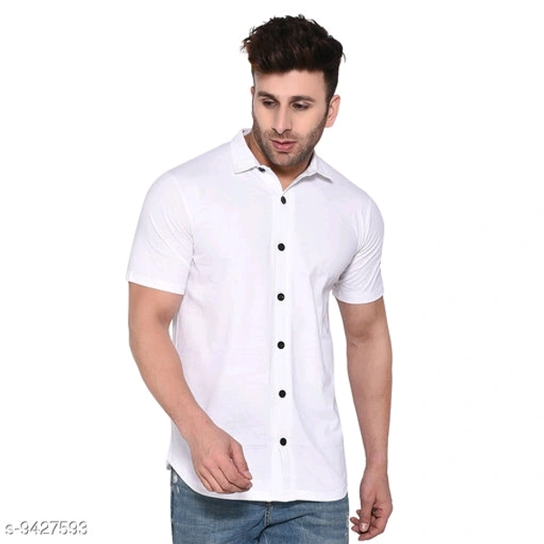 Collar Short Sleeves Shirt44 - M