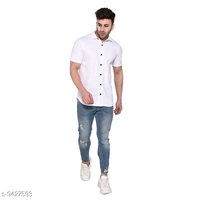 Collar Short Sleeves Shirt44 - M