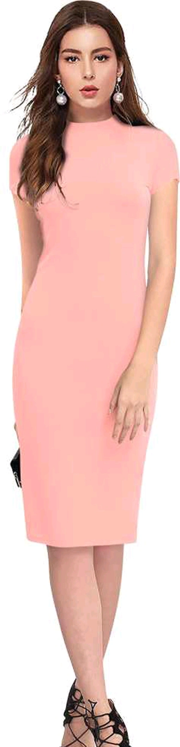 Comfy Women Bodycon Dresses3 - M