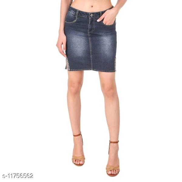 DENIM FANCY SKIRT23 - 34