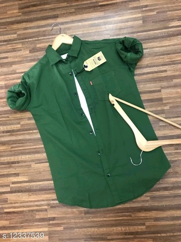 SOLID TRENDY SHIRTS FOR MEN49 - XXL