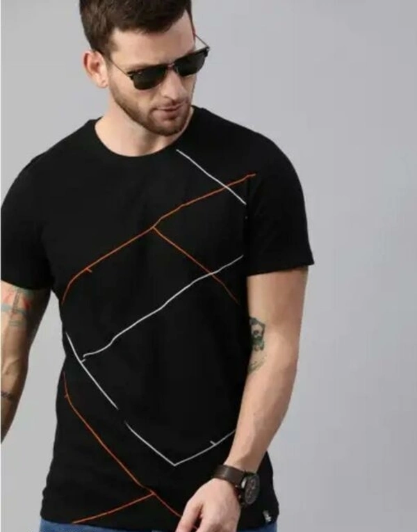 Stylish Cotton Tshirts For Men 2 - L