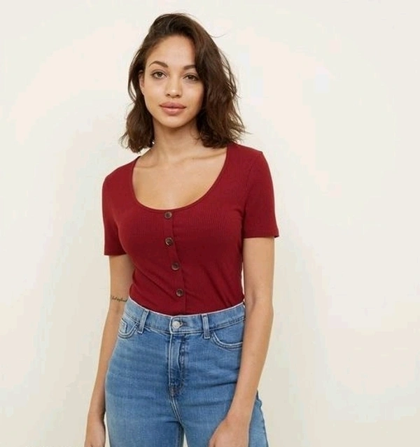 Stylish Front button Top 5 - S