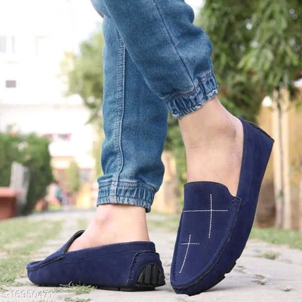 Stylish Men's Blue Colour Loafers - 9