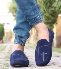 Stylish Men's Blue Colour Loafers - 9