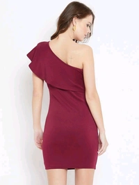 Stylish Off-Shoulder Dress9 - S