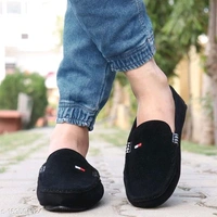 ( Tommy Hilfiger ) Stylish Men's Black Colour Loafers - 9