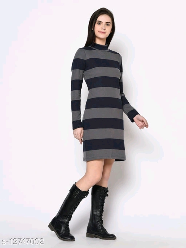 Trendy Glamorous Women Dresses Fabric: Cotton Sleeve - L